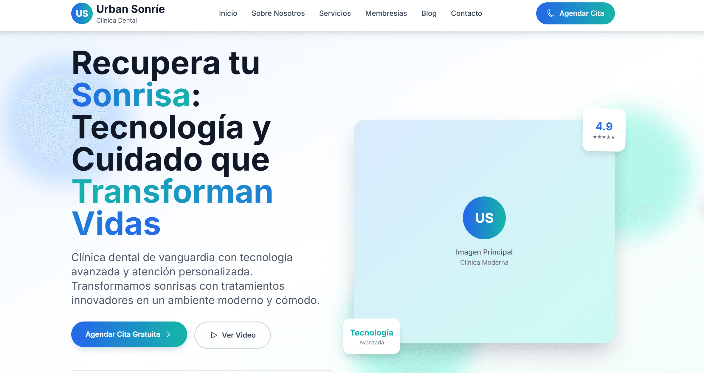 Urban Sonríe — sitio web