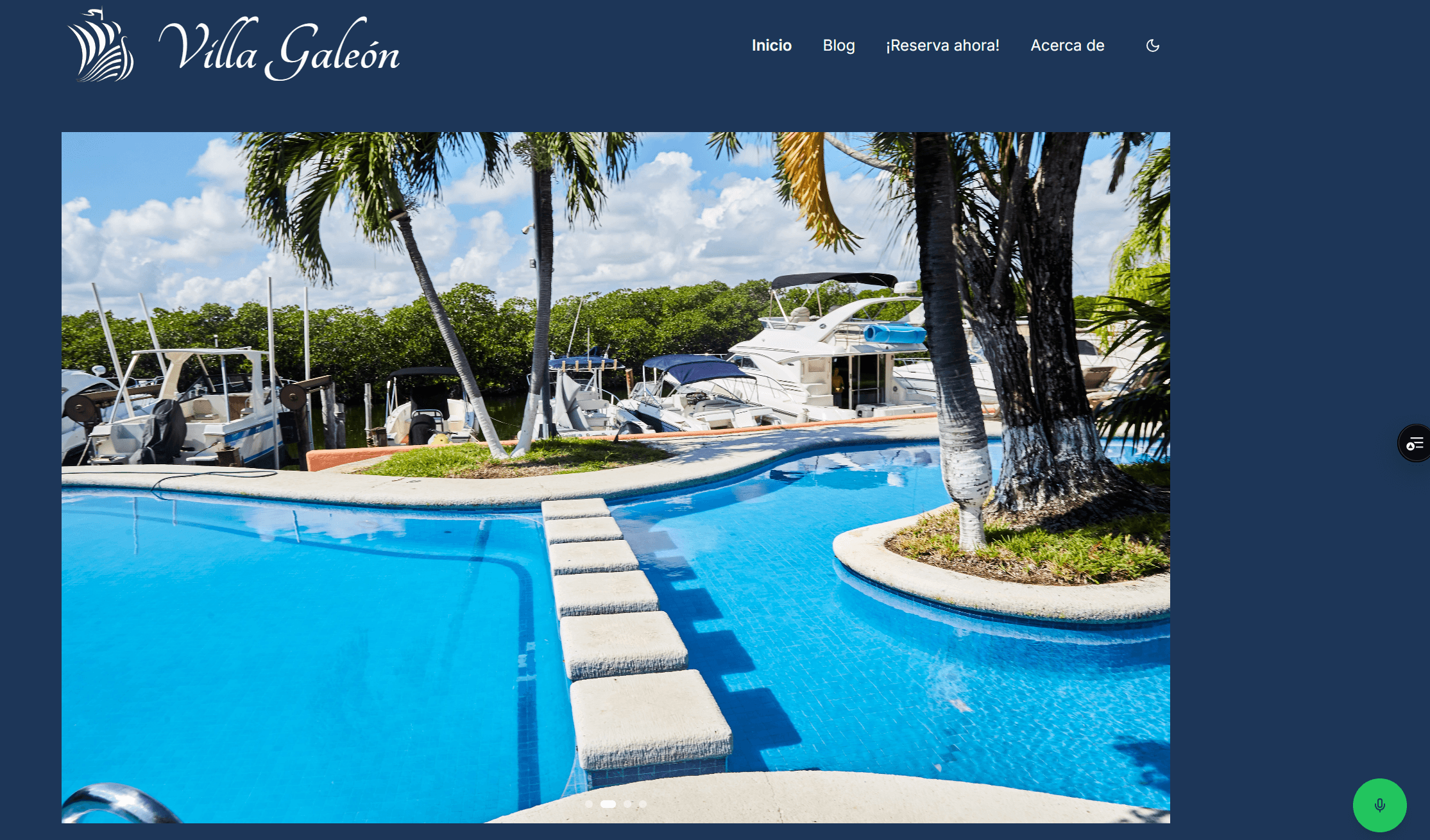 Villa Galeón — sitio web